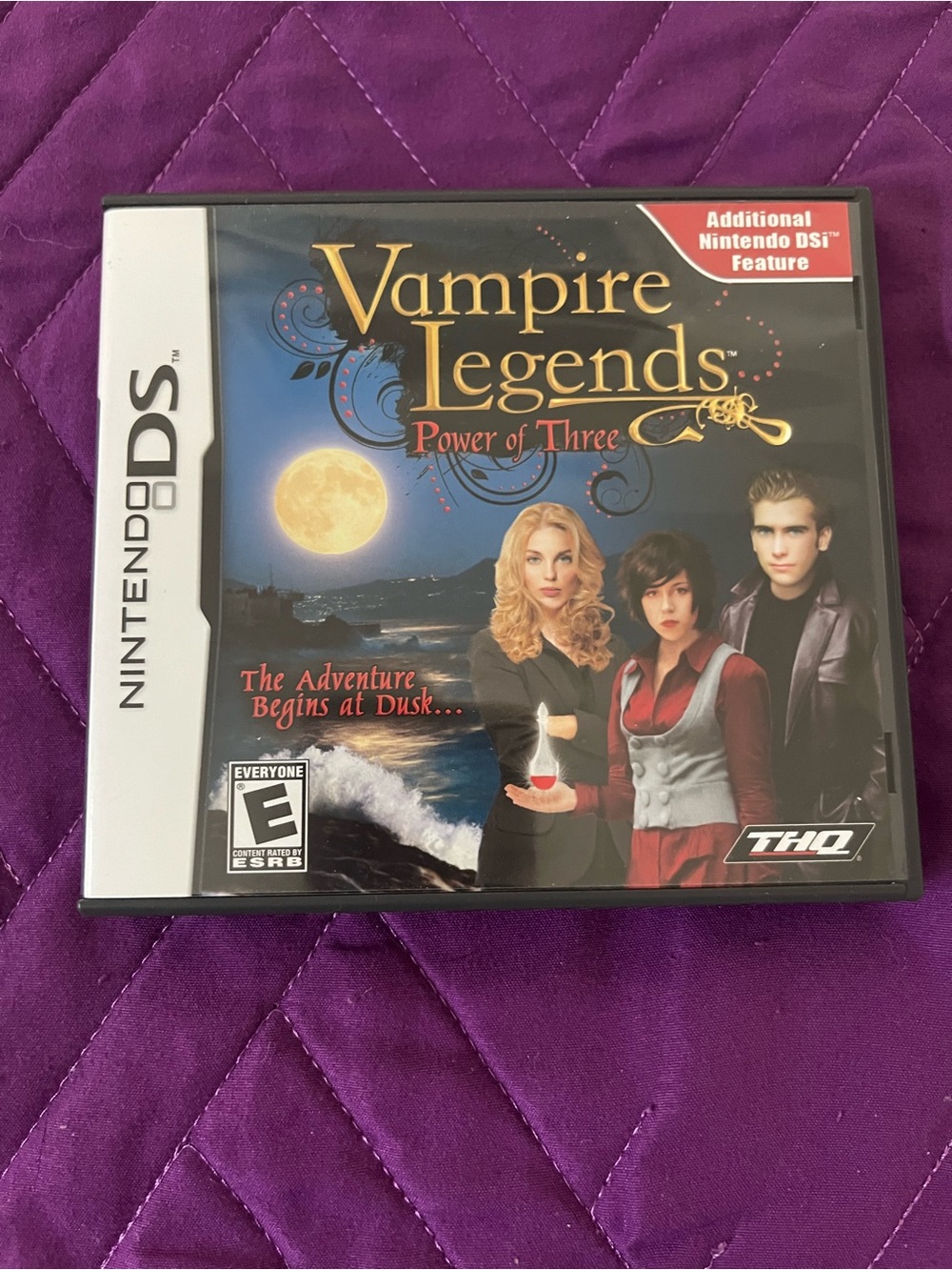 Nintendo DS Vampire Legends: Power of Three game